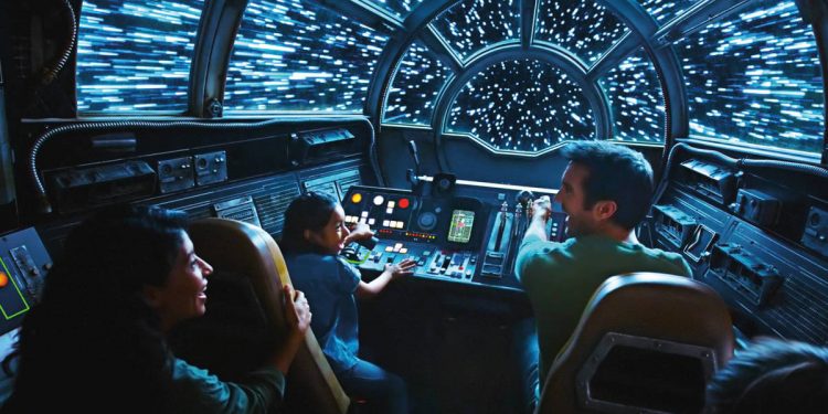 Foto: Un sistema de navegación como el del Halcón Milenario. (Disney Parks)