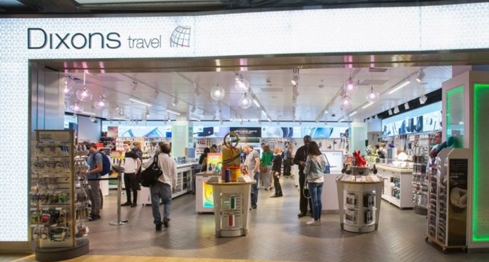 Aeropuerto viajes turismo libre de impuestos IVA covid-19 cierre pandémico whsmith dixons carphone