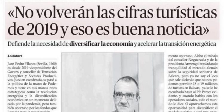El gobierno balear celebra el derrumbe turístico: "Son buenas noticias que no volverán las cifras de 2019" | Noticias de Hoteles