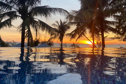 La hermosa puesta de sol en la isla de Phu Quoc, Vietnam (Reuters)