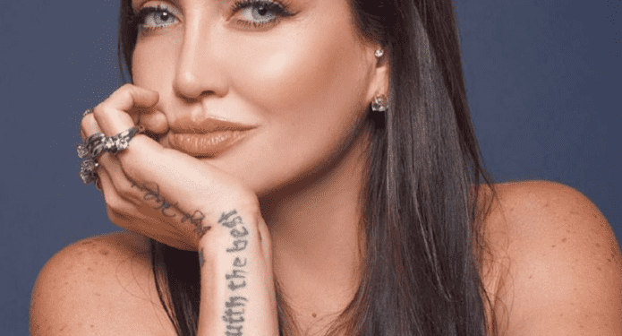 Enorme bocado, Celia Lora hace de las suyas en video de TikTok(INSTAGRAM)