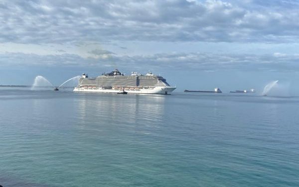 Italia: Taranto Cruise Port recibe al MSC Seaside tras inicio de concesión de Global Ports