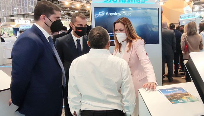 Lanzarote despliega en Fitur su estrategia como destino “seguro, sostenible y único”