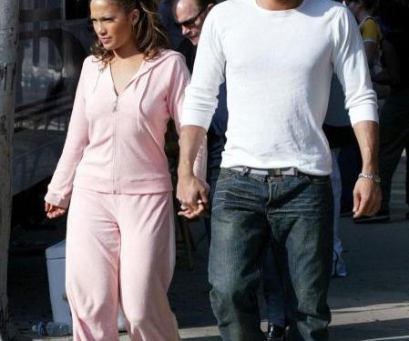 Jennifer Lopez y Ben Affleck en los primeros meses de relación