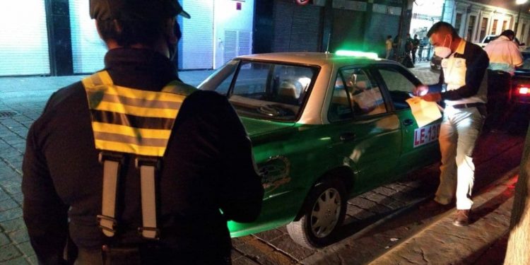 Mantienen revisión a taxis en el corredor Madero   | Periódico AM