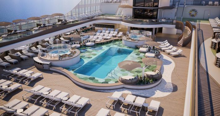 Oceania Cruises presenta los espacios del nuevo Vista