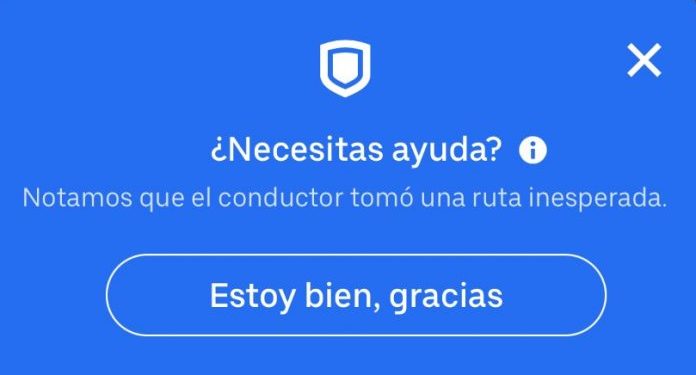 Podrá Uber detectar 'movimientos extraños' en viajes
