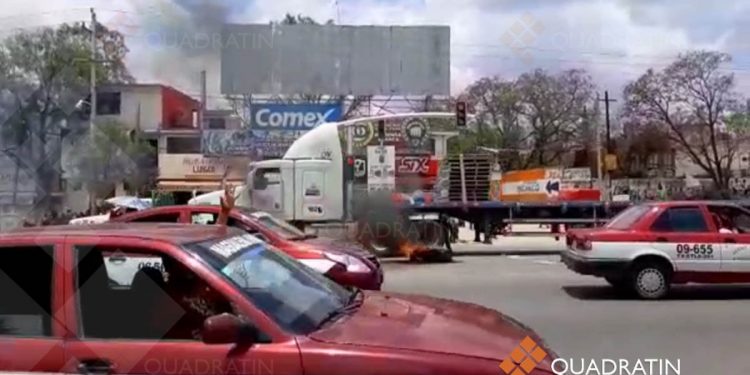 Quitan bloqueo de crucero de Hacienda Blanca