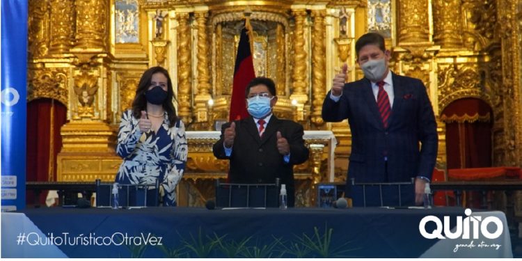 Quito fortalece su promoción turística con aerolínea ecuatoriana