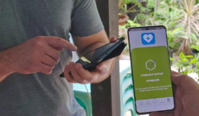 Sita e Indicio: primera prueba de una credencial de salud segura para viajes