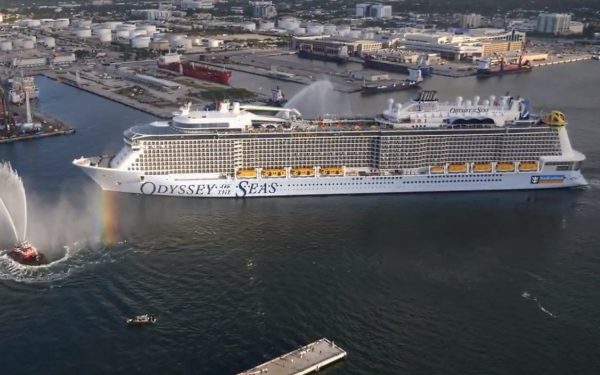 Port Everglades recibe primer crucero Quantum Ultra Class en Estados Unidos