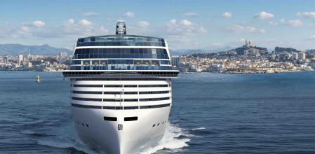 Aun en el astillero, el MSC World Europa empezará a navegar a finales de 2022