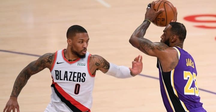 Los Angeles Lakers considerarían cambiar a piezas de peso para adquirir a Damian Lillard la próxima temporada