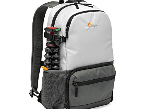 Lowepro LP37236-PWW - Mochila para cámara Ext. Truckee BP 200 LX, para Tablet 13 , DSLR compacta cámara sin Espejo, Sony, Canon, Nikon, 1-2 Objetivos, Gimbal, Dron, dji, Osmo, Mavic, Gris Claro