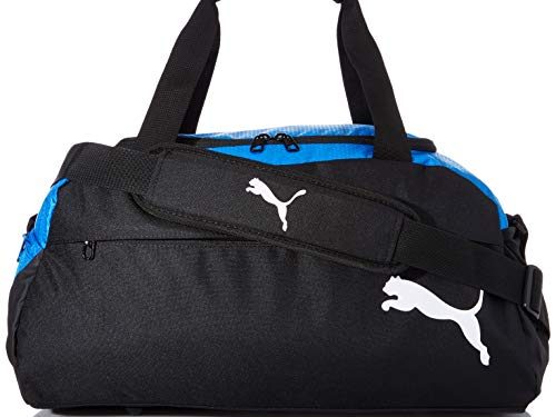 PUMA teamFINAL 21 Teambag S Bolsa Deporte, Unisex-Adult, Electric Blue Lemonade Black, OSFA