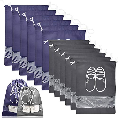 bolsa impermeable ideal para almacenar zapatos en la maleta en color negro mochila o bolsa de viajes Alpamayo® bolsas para zapatos 