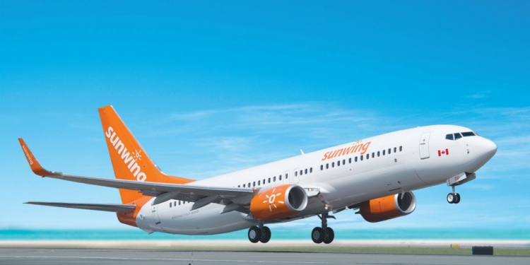 Sunwing suspende vuelos a Cuba hasta 29 de julio