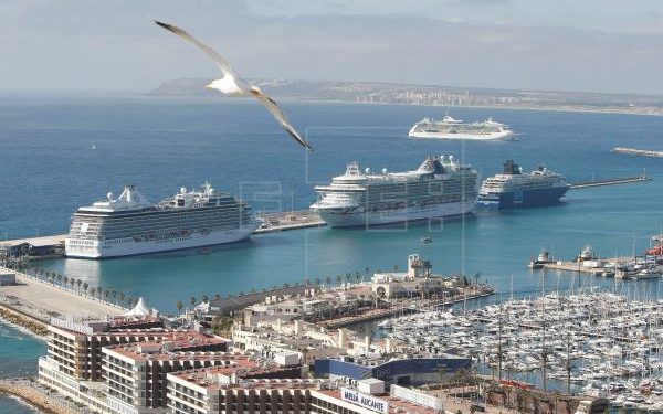 Alicante retoma mañana la llegada de cruceros tras 15 meses de inactividad