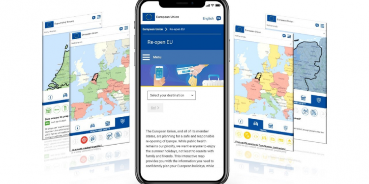 Sitio web Re-open EU