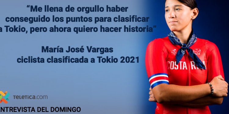 Ciclista María José Vargas: "Quiero hacer un buen papel para Costa Rica"