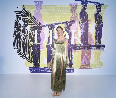 Beatrice Borromeo, una de las selectas invitadas al desfile en Atenas