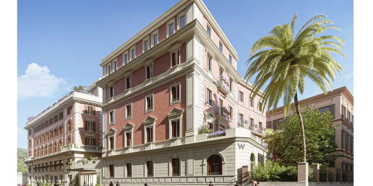 El hotel W Roma prepara su apertura para otoño