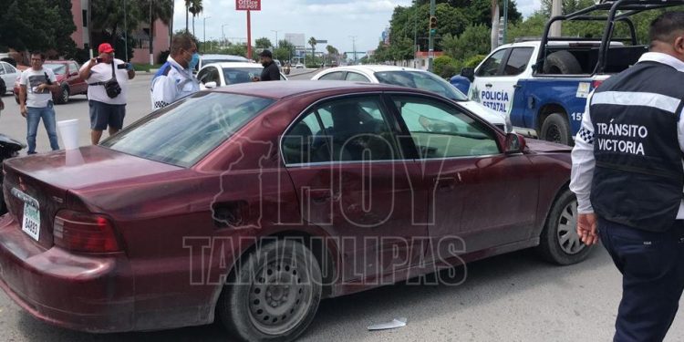 Hoy Tamaulipas - Tamaulipas Choque de crucero deja dos lesionados en Ciudad Victoria