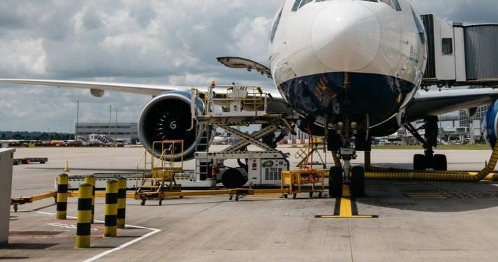 <p>¿Yendo a lugares? British Airways Boeing 777 en Heathrow</p> (British Airways)