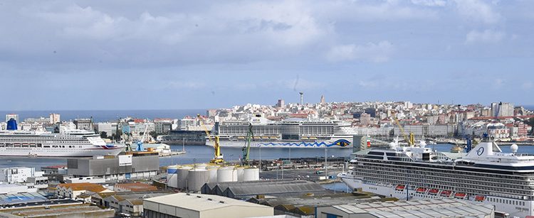 La Coruña recibirá los primeros cruceros en julio