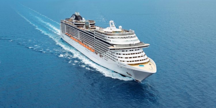 MSC Splendida es el nuevo buque de MSC Cruceros en iniciar un itinerario de cuatro países por el Mediterráneo Oriental