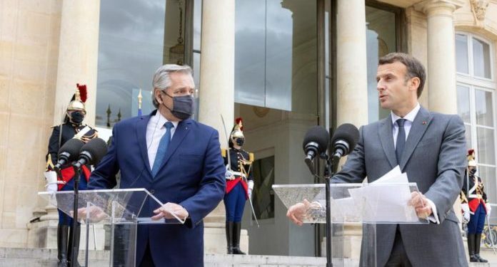 Macron con Fernandez