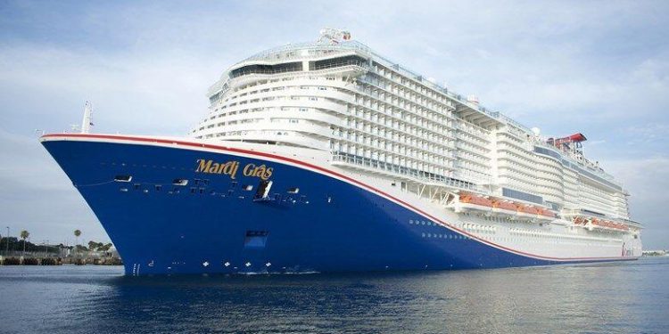 Reinician los Cruceros con la llegada de Carnival Mardi Gras 2021 | Economía