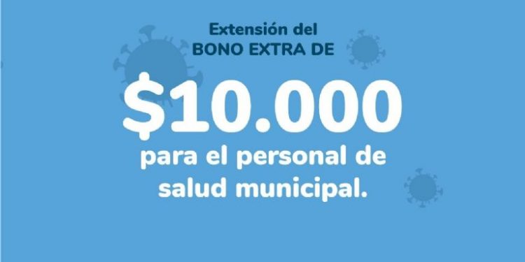 Se extiende el bono de 10 mil pesos al personal de salud municipal