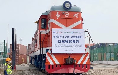 Trenes de carga China-Europa llegan a 40 mil viajes