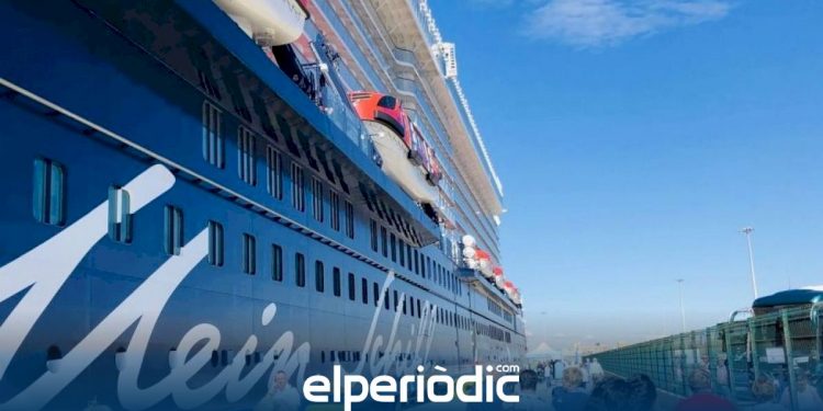 Valencia recibe este domingo el primer crucero con 800 turistas alemanes a bordo