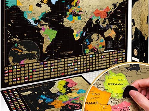 la mejor revisión sobre Mapa Para Rascar