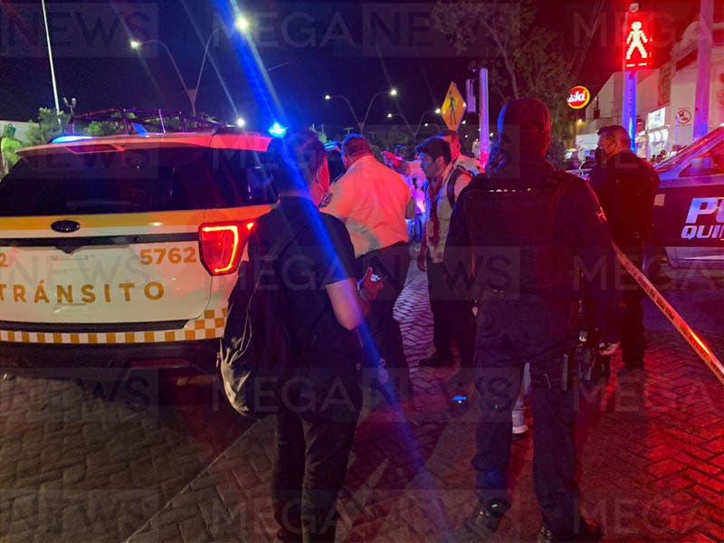 Joven mujer murió en un accidente en 'El Crucero' de Cancún