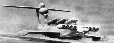 La fascinante historia de los ekranoplanos, los enormes monstruos del mar Caspio gestados en la Guerra Fría