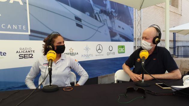 Julia Miñana y Alex Roger, del 'Pez de Abril' y 'El Brujo', respectivamente.
