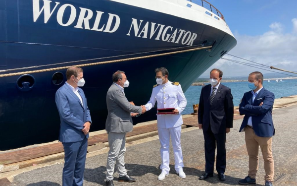 Portugal: Crucero World Navigator iniciará su travesía desde el Porto de Viana do Castelo