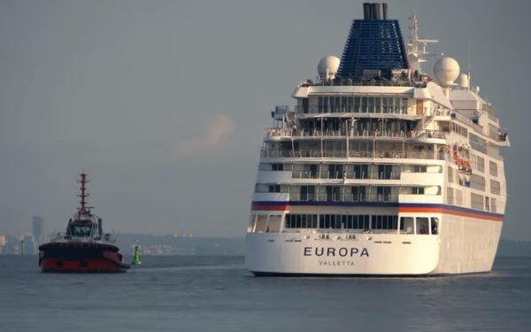 Puerto de Gdansk recibe primer buque de retrasada temporada de cruceros