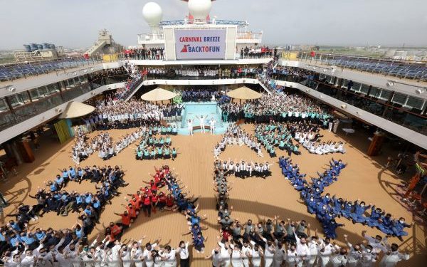 Carnival Breeze regresa al servicio desde el Puerto de Galveston