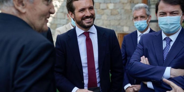 Casado asegura que el viaje de Sánchez a EEUU "abochorna a España": "No se puede caer más bajo"
