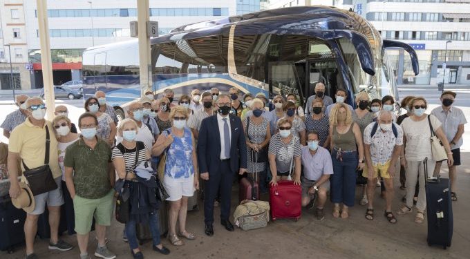 'Castellón Senior' retoma sin incidencias los viajes durante el mes de junio y la primera quincena de julio