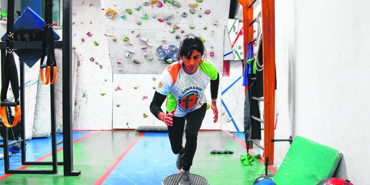 Cecilia Collueque amasa una nueva cita mundial