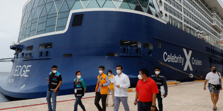 Cozumel: recibe dos cruceros con más de 4 mil pasajeros
