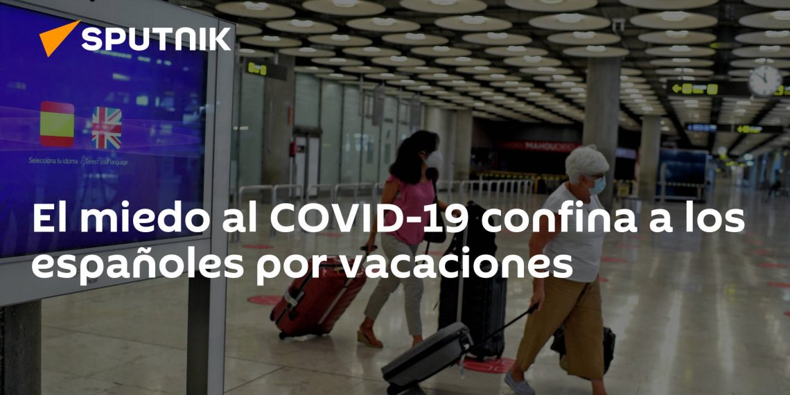 El miedo al COVID-19 confina a los españoles por vacaciones