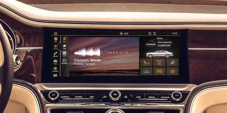 El nuevo sistema de audio de Bentley creará música exclusiva en función de nuestra conducción