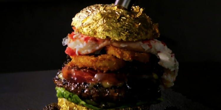 Esta es la hamburguesa más cara del mundo, cuesta 6,000 dólares