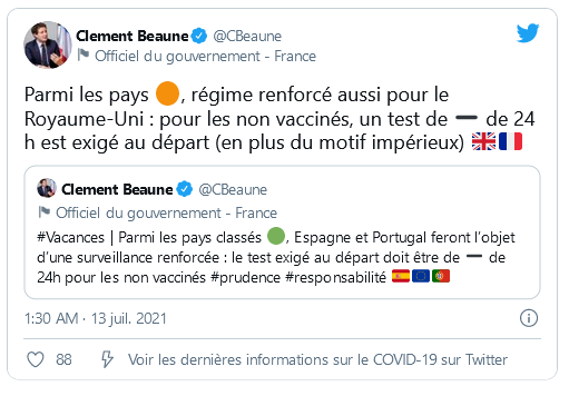 Francia exige a los españoles una PCR de menos de 24 horas | Noticias de Agencias de viajes